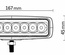 ŽAROMET LED 2400Lm 40W 160x45x60 (dolžina x višina x globina) IP67 10 - 30V