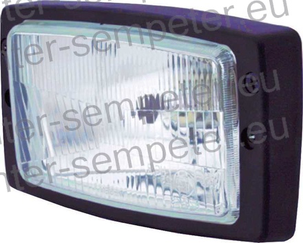 ŽAROMET FOKUS SPREDNJI PRAVOKOTEN (vgradni ) brez pozicije 156x93x75 H4 NT ZETOR 4341 - 6321 - 7321 - 7341