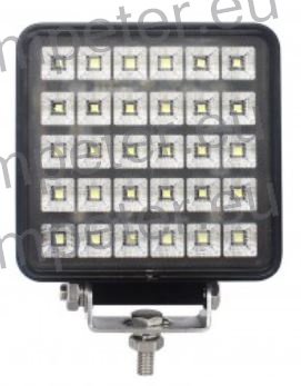 ŽAROMET LED 3800Lm DELOVNI KVADRATEN 111x111 12/24V 30W S STIKALOM