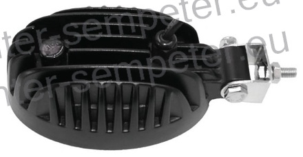 ŽAROMET LED 1500Lm DELOVNI OVALEN 177x65x90mm 24W bočna pritrditev 9 - 32V