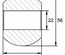 KROGLA fi=22/56/45 CAT 1 (KAT 1)