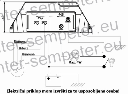 REGLER ALTERNATORJA 6 kontaktov TV - TOMO VINKOVIĆ 418 - 419 - 420 - 521 - 522 - 523 - 818 - 821 motor: LOMBARDINI LDA100 - LDA820
