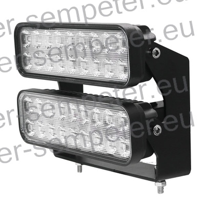 ŽAROMET LED 7200Lm PANEL DELOVNI PRAVOKOTEN 180x76x163mm 9 - 32V 108W