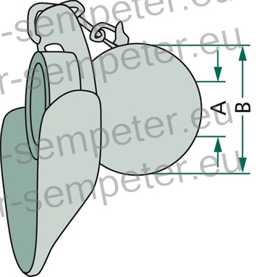 KROGLA PRIKLOPA Z LOVILCEM Cat.2 - 2 28/56 CBM