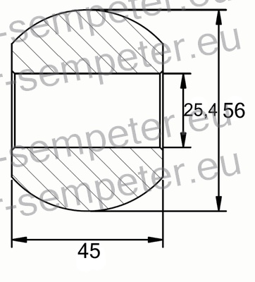 KROGLA fi=25.4/56/45