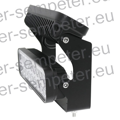 ŽAROMET LED 7200Lm PANEL DELOVNI PRAVOKOTEN 180x76x163mm 9 - 32V 108W