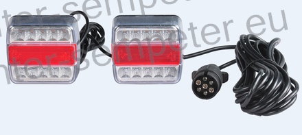 SVETILKA STOP LED UNIVERZALNA grt. kabel 3 m med lučmi, 7.5 m do vtikača