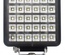 ŽAROMET LED 3800Lm DELOVNI KVADRATEN 111x111 12/24V 30W S STIKALOM