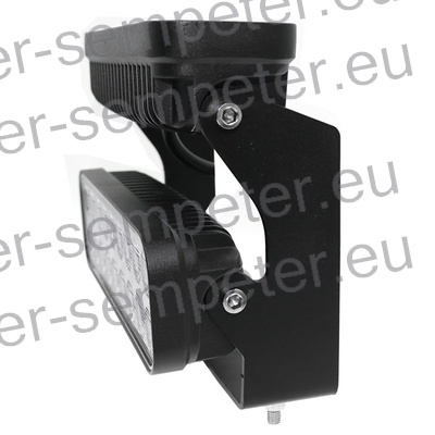 ŽAROMET LED 7200Lm PANEL DELOVNI PRAVOKOTEN 180x76x163mm 9 - 32V 108W